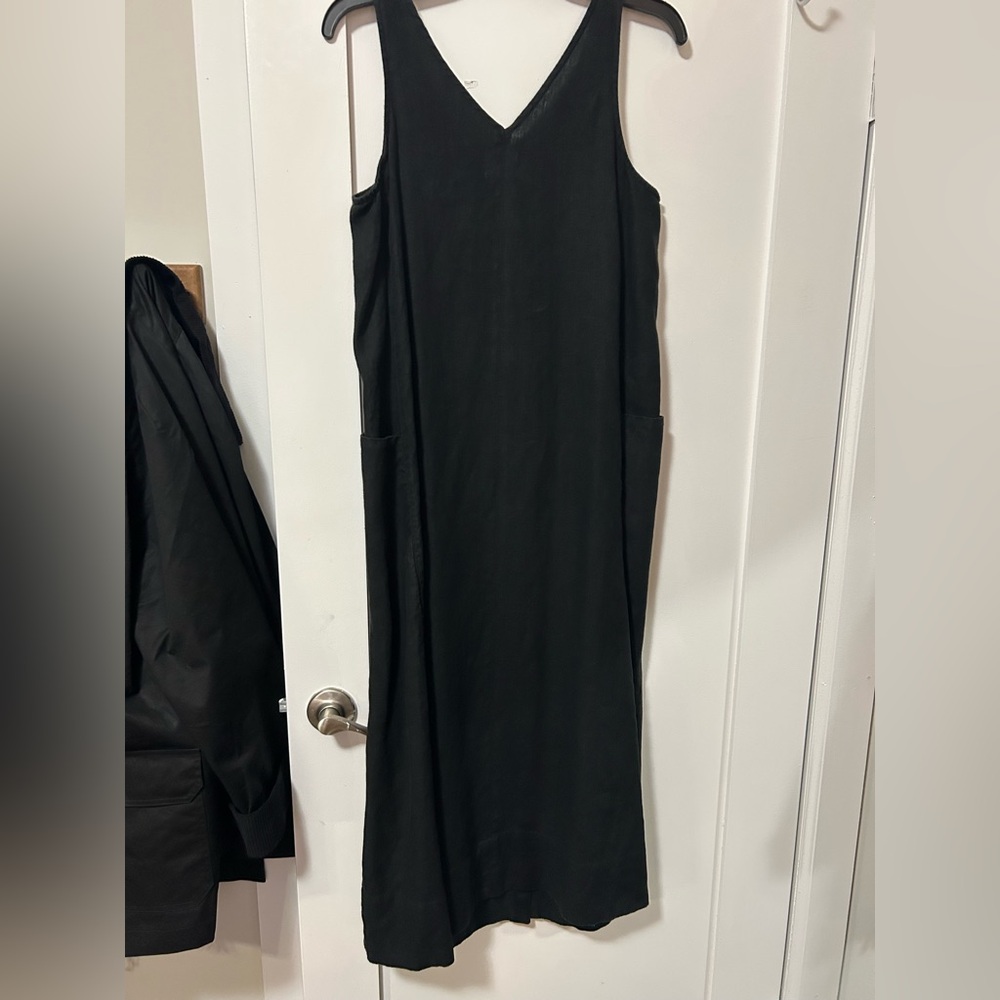 MATE the Label Organic Linen Button Front Dress - Picture 7 of 7